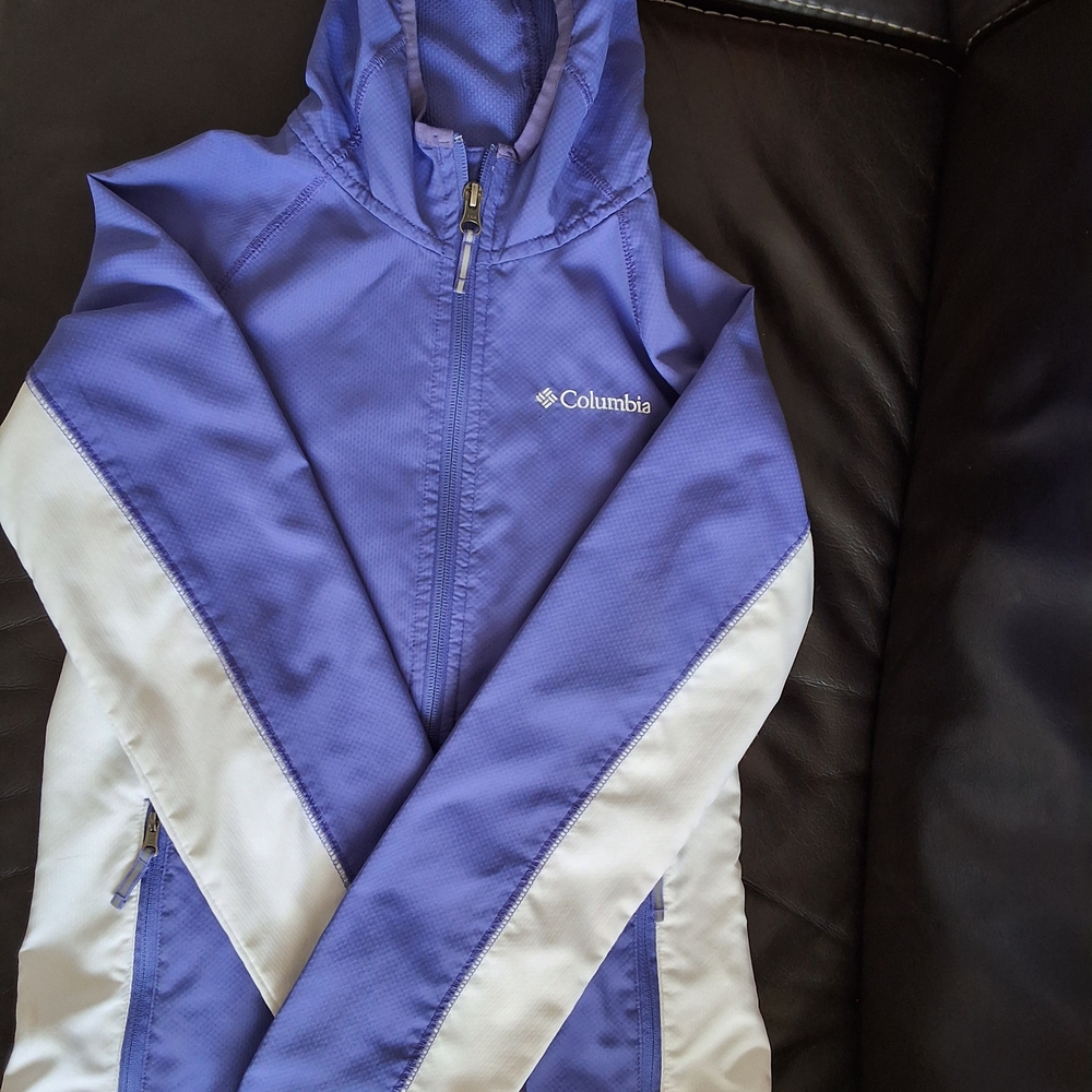 Columbia Purple and White Jacket